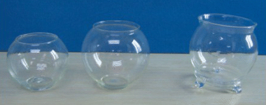 Glass fish bowls A65