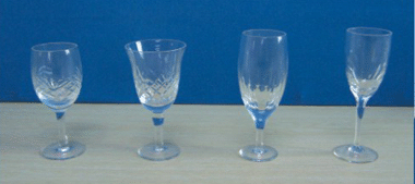 BOSSUNS+ Bicchieri da vino in vetro 96LA3-92-1
