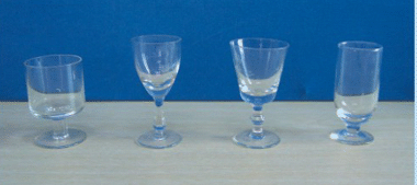 Sklenené poháre na víno 3051