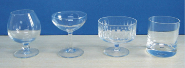 BOSSUNS+ Glas Glas vin koppar 92601-1