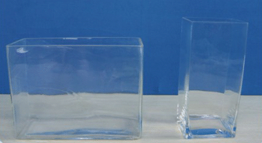 BOSSUNS+ ガラス製品 ガラスの水槽 18*25
