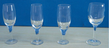 BOSSUNS+ Bicchieri da vino in vetro T25